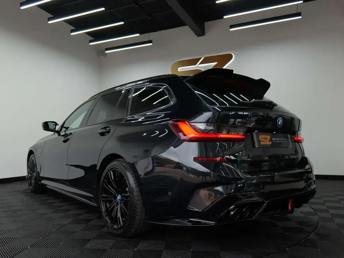 Used BMW 330e M Sport 292 HP (214 kW) 2022 Black Estate