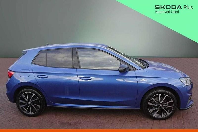 Used Skoda Fabia Monte Carlo 114 HP (83 kW) 2025 Race blue metallic Hatchback