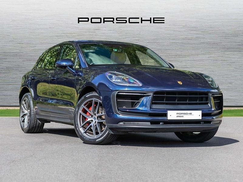 Blue Used 2021 Porsche Macan S SUV | £50,790 (A bit pricey) - Image 1/4