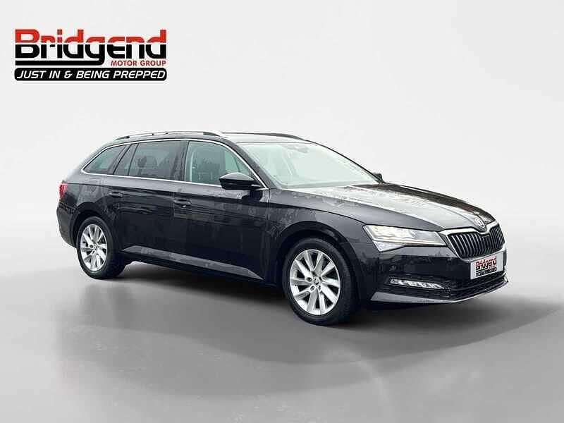 Black Used 2020 Skoda Superb SE Technology Estate | £15,499 (Fair price) - Image 1/4