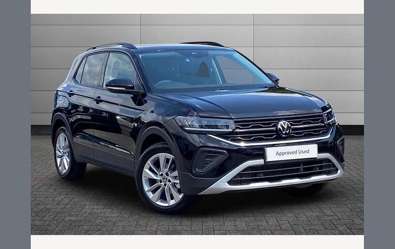 Black New 2025 VW T-Cross Match SUV | £22,695 (Fair price) - Image 1/4