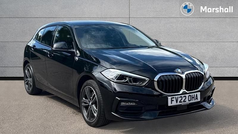 Black Used 2022 BMW 118 Sport Line Hatchback | £19,662 (Good price) - Image 1/4