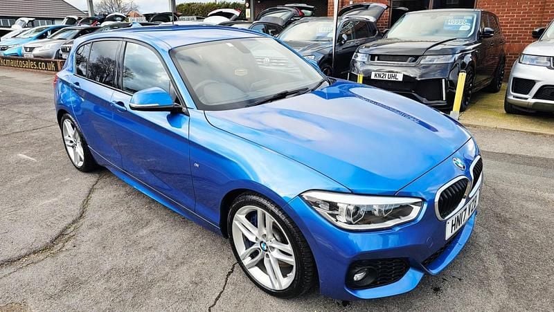 Used BMW 118 M Sport 2017 Blue Hatchback