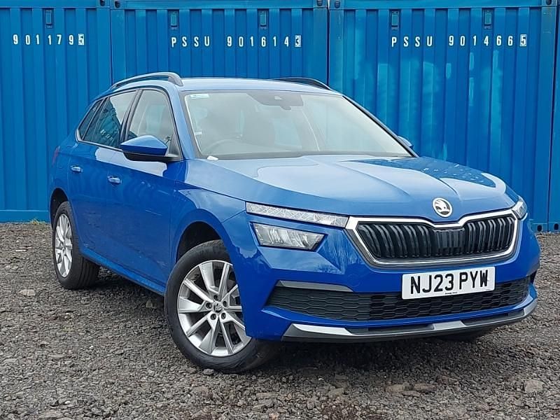 Used Skoda Kamiq SE 95 HP (69 kW) 2023 Blue SUV