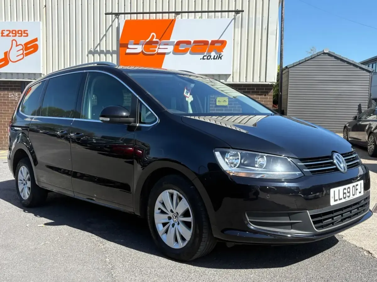 Used VW Sharan SE 150 HP (110 kW) 2019 Black MPV