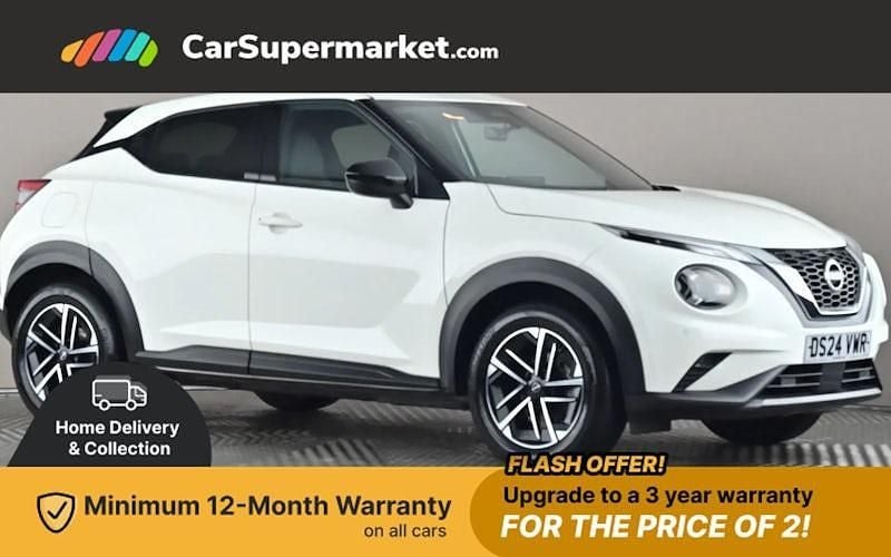 White Used 2024 Nissan Juke N-Connecta SUV | £15,697 (Fair price) - Image 1/3
