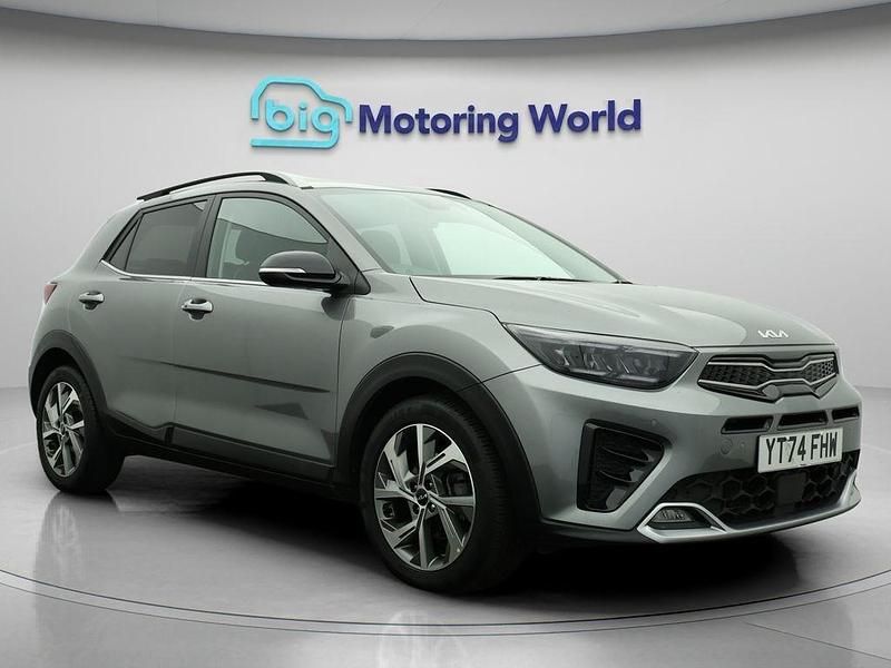 Grey Used 2024 Kia Stonic GT-Line S SUV | £18,200 (Fair price) - Image 1/4