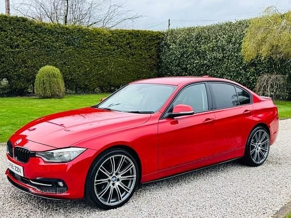 Used BMW 316 Sport Line 2015 Red Sedan