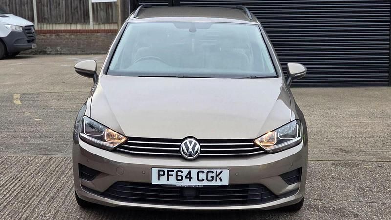 Used VW Golf Sportsvan SE 125 HP (91 kW) 2014 Gold MPV