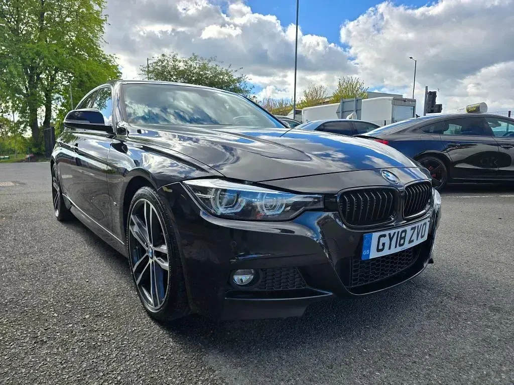 Used BMW 330e M Sport 2018 Black Sedan