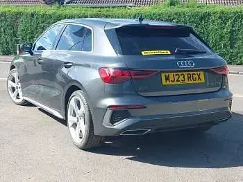 Used Audi A3 S-Line 110 HP (80 kW) 2023 Grey Sedan