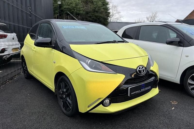 Yellow Used 2017 Toyota Aygo X-cite Hatchback | £6,195 (Fair price) - Image 1/1