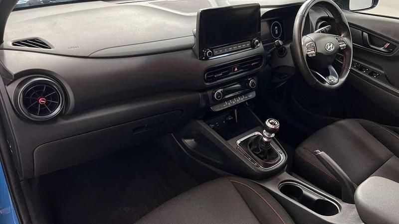 Used Hyundai Kona N Line 120 HP (88 kW) 2021 Blue SUV
