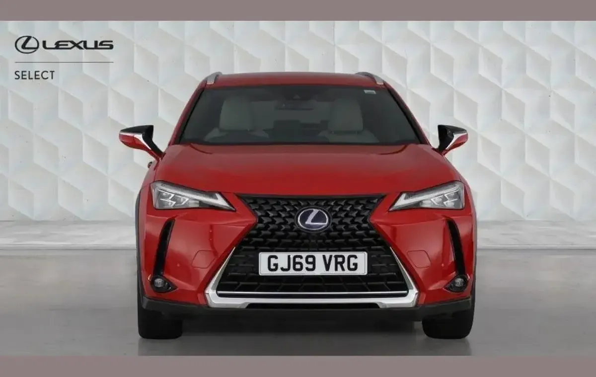 Used Lexus UX 250h 180 HP (132 kW) 2019 Red SUV
