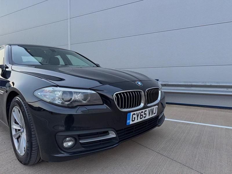 Used BMW 520 2015 Black Sedan