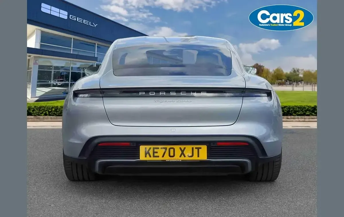 Used Porsche Taycan 500 kW (680 HP) 2020 Silver Sedan