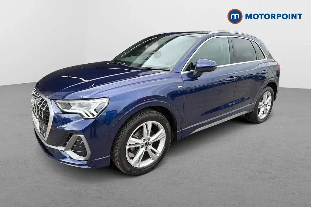 Used Audi Q3 S-Line 150 HP (110 kW) 2022 Blue SUV
