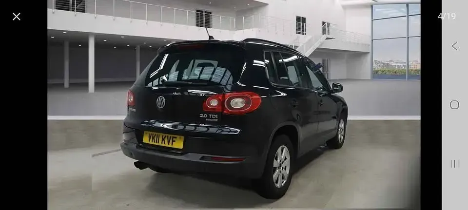 Używany VW Tiguan S 2011 Czarny SUV