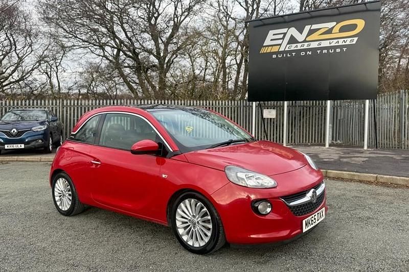 Used Vauxhall Adam Glam 70 HP (51 kW) 2015 Red Hatchback