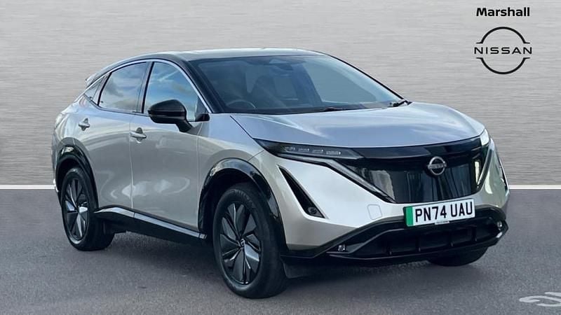 Silver Used 2024 Nissan Ariya Advance SUV | £27,221 (Expensive) - Image 1/4