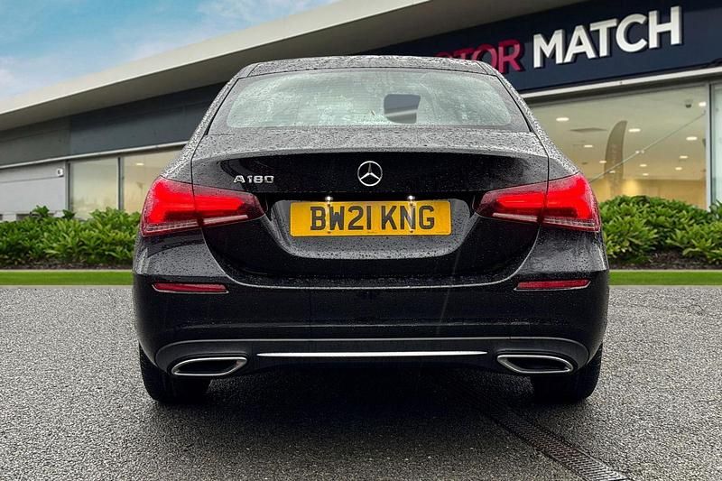 Used Mercedes A180 2021 Black Sedan