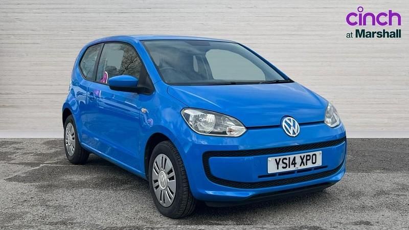 Used VW up! move up! 60 HP (44 kW) 2014 Blue Hatchback