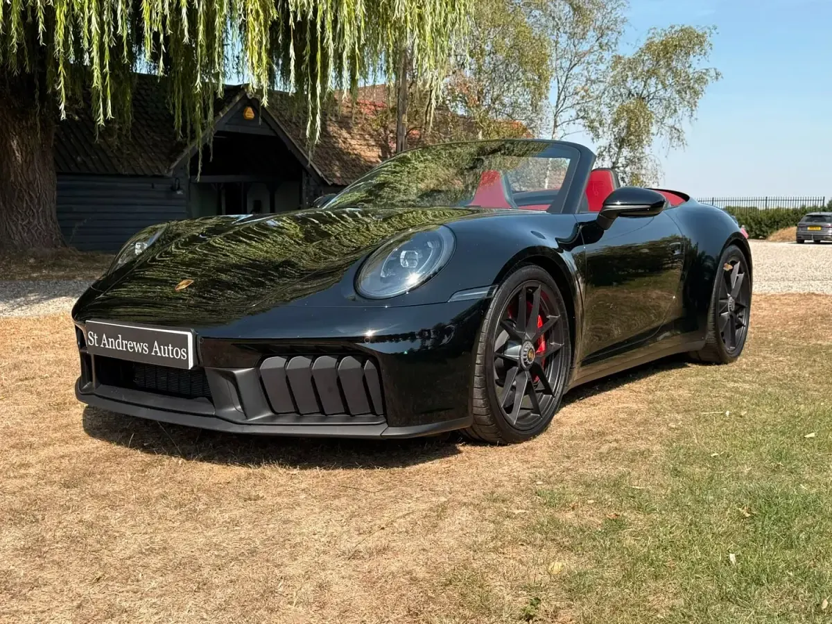 New Porsche 992 2026 Black Cabriolet