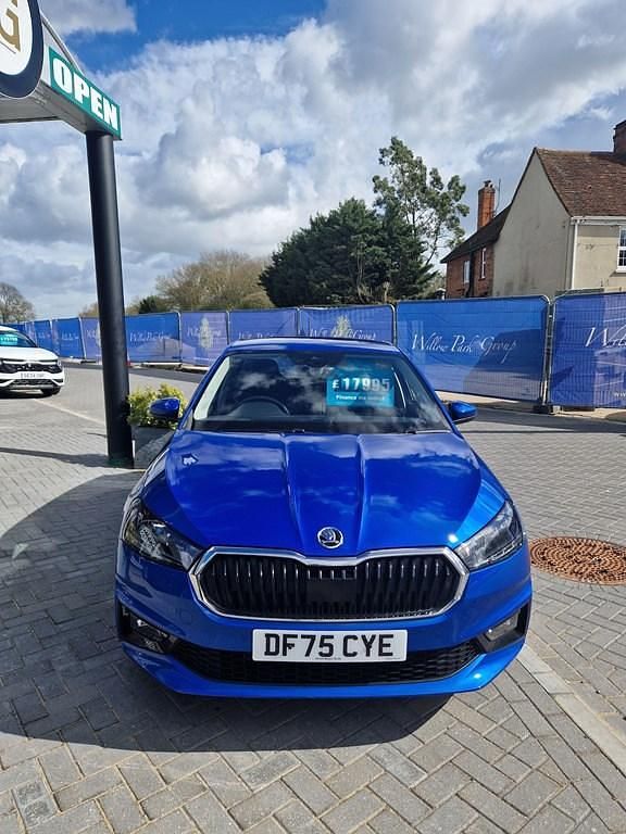 Used Skoda Fabia SE 2025 Blue Hatchback