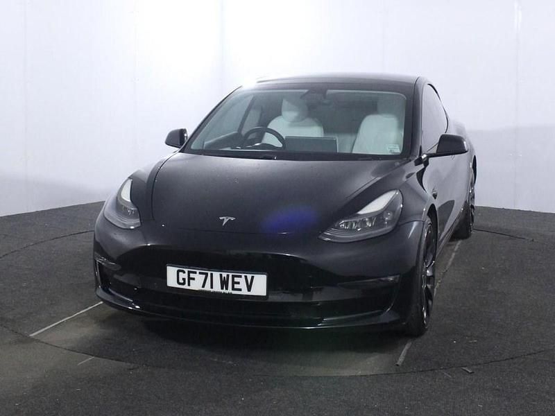 Used Tesla Model 3 Performance 461 kW (627 HP) 2021 Black Sedan