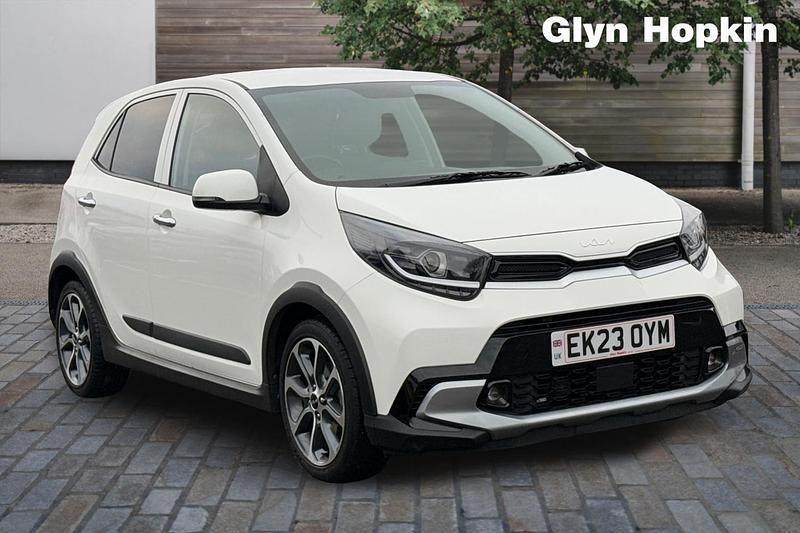 White Used 2023 Kia Picanto X-Line Hatchback | £15,130 (Fair price) - Image 1/4