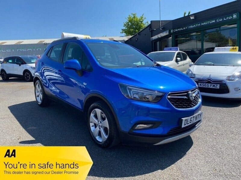 Blue Used 2017 Vauxhall Mokka X Active SUV | £6,795 (Fair price) - Image 1/3