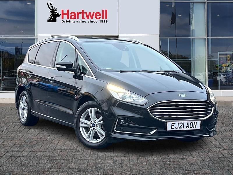 Black Used 2021 Ford S-MAX Titanium MPV | £16,899 (Good price) - Image 1/3