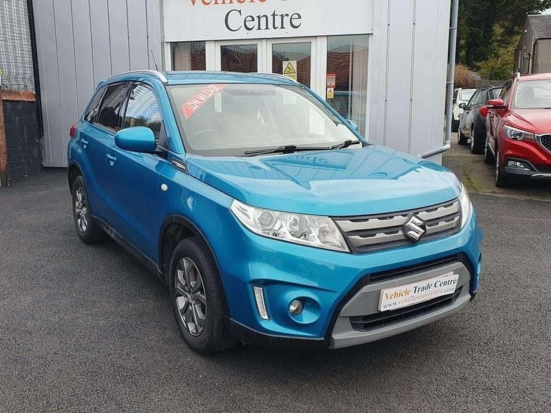 Turquoise Used 2017 Suzuki Vitara SZ4 SUV | £8,249 (Fair price) - Image 1/4