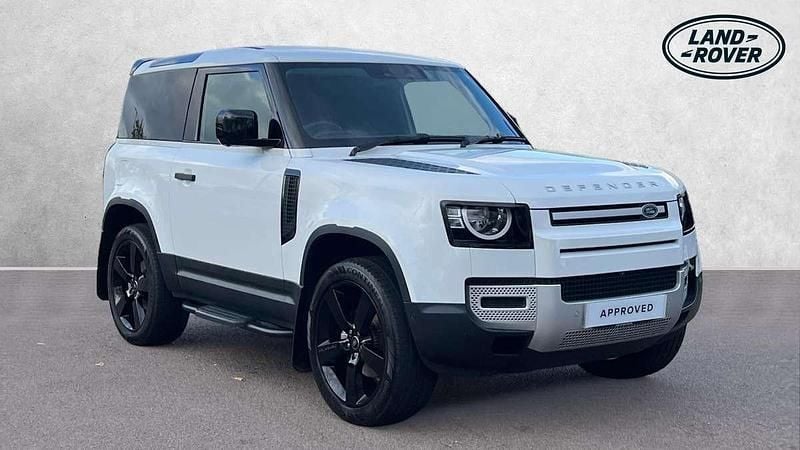 White Used 2024 Land Rover Defender SUV | £51,600 (Expensive) - Image 1/4