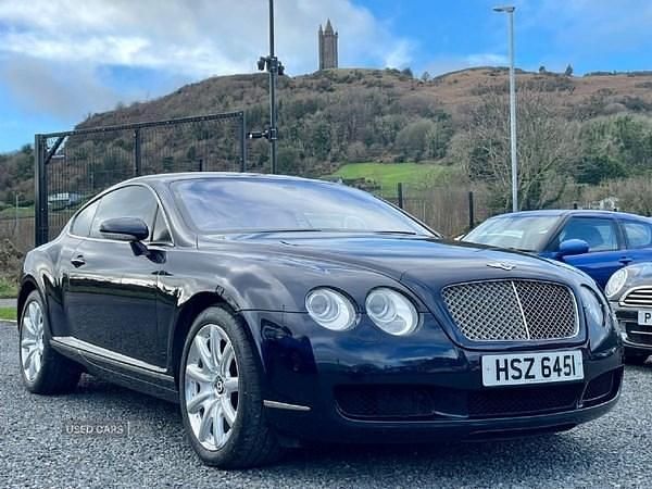 Used Bentley Continental 560 HP (411 kW) 2004 Blue Coupe
