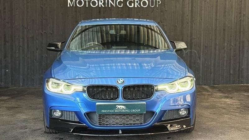 Used BMW 320 M Sport 2018 Blue Sedan