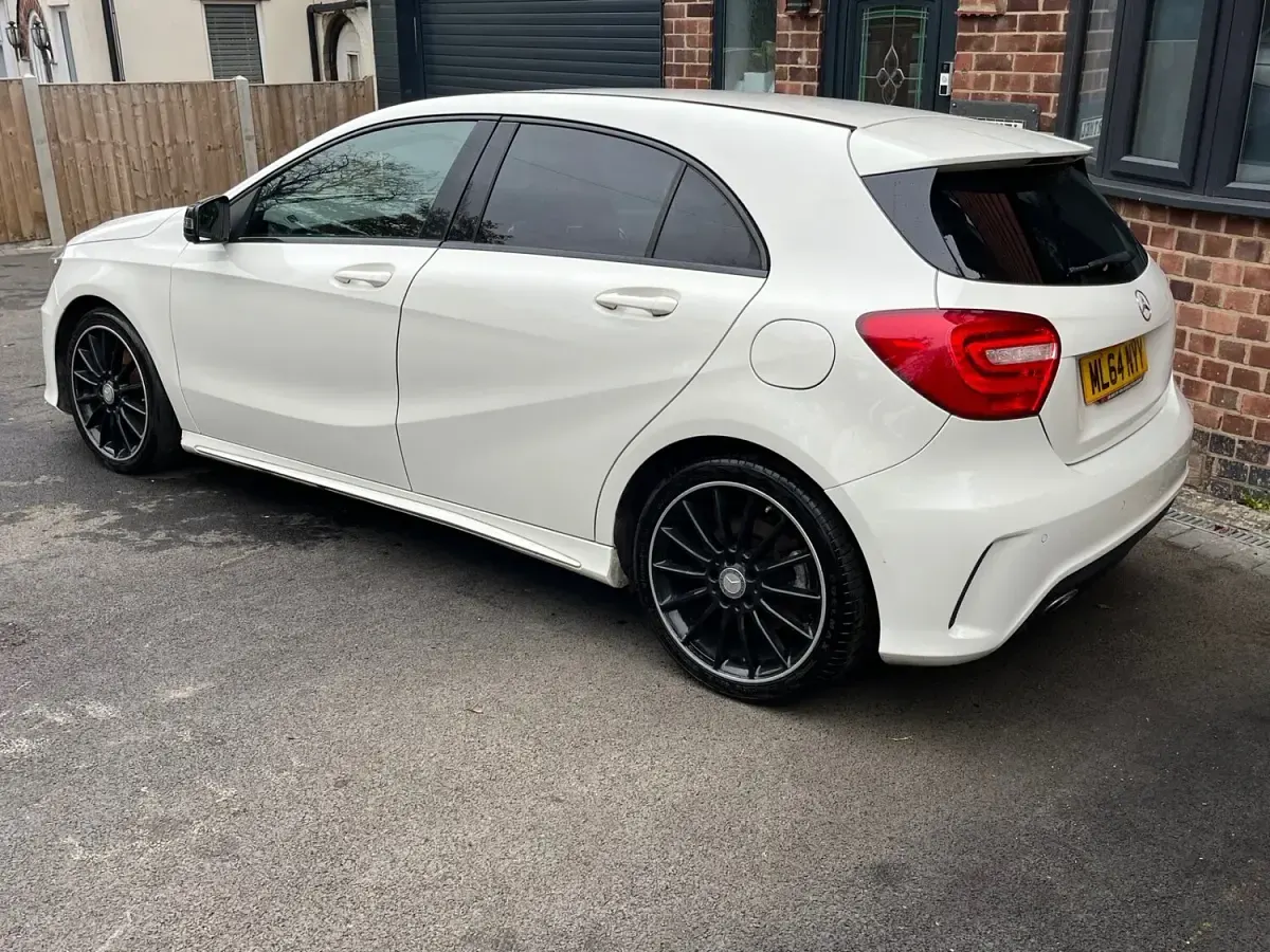 Used Mercedes A220 AMG 2014 White Hatchback