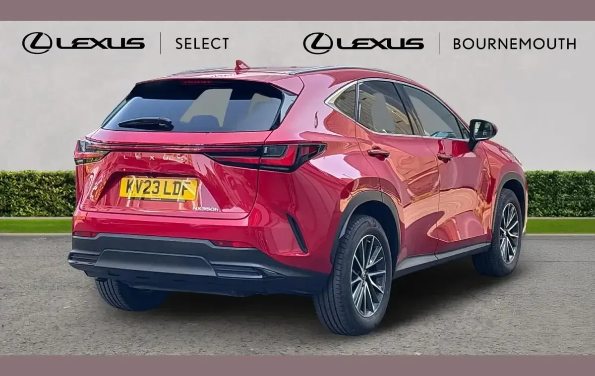 Used Lexus NX350h 239 HP (175 kW) 2023 Red SUV