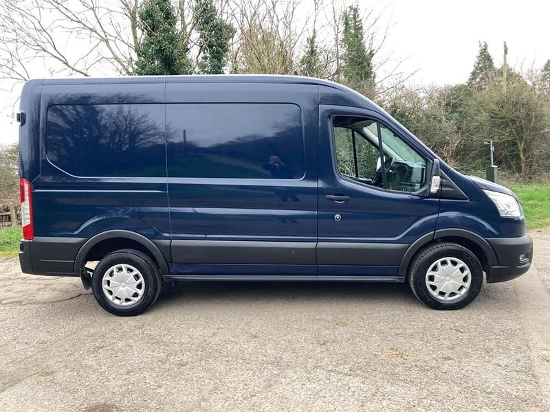 Used Ford Transit Trend 130 HP (95 kW) 2021 Blue Van