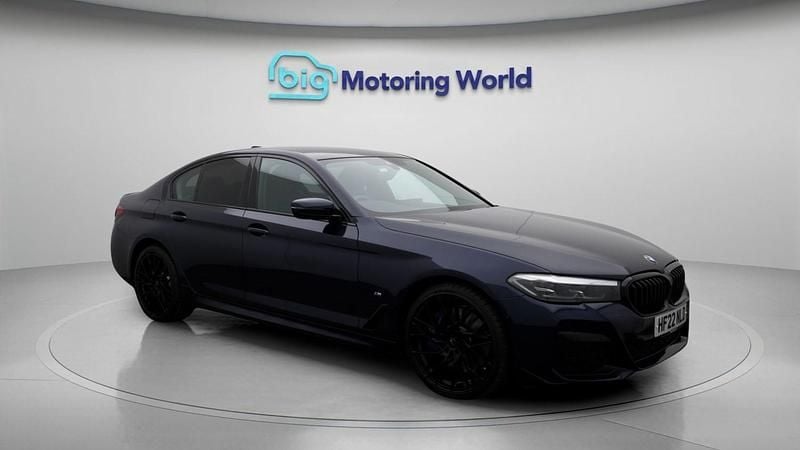 Used BMW 530 M Sport 2022 Blue Sedan