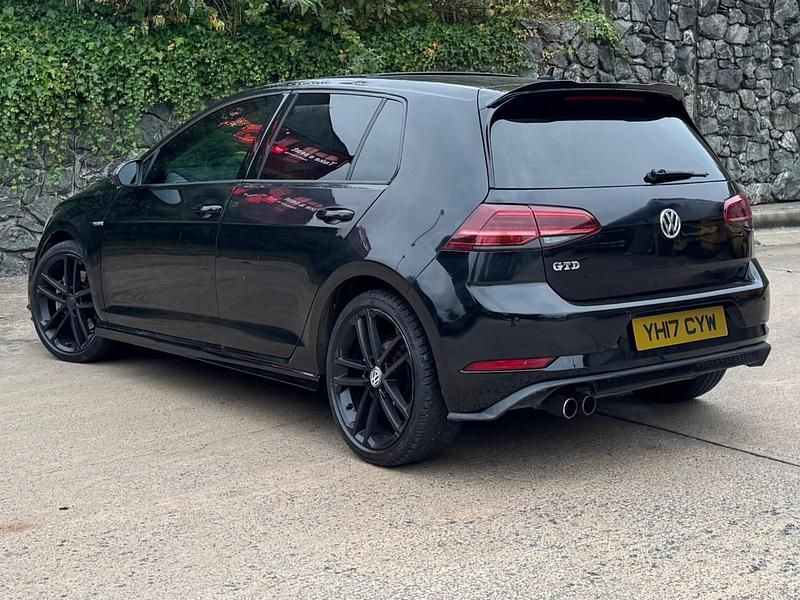 Used VW Golf VII GTD 2017 Black Hatchback