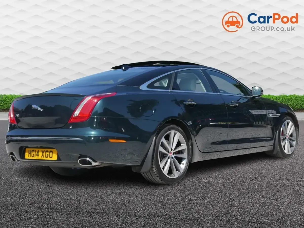 Used Jaguar XJ Portfolio 275 HP (202 kW) 2014 Green Sedan