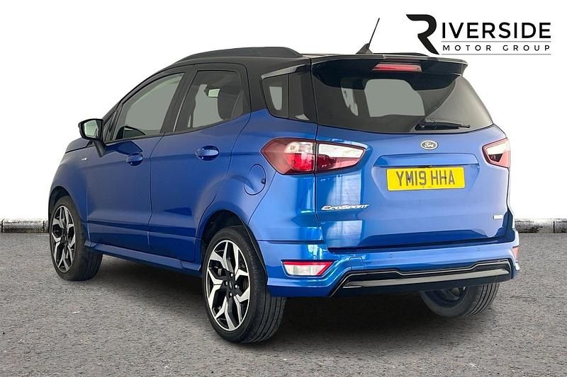 Used Ford Ecosport ST-Line 140 HP (102 kW) 2019 Lightning blue SUV