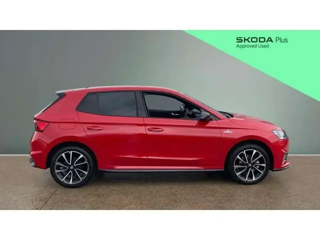 Used Skoda Fabia Monte Carlo 116 HP (85 kW) 2025 Red Hatchback