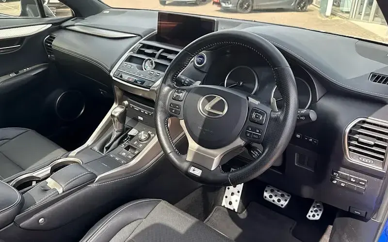 Used Lexus NX300h Sport Line 197 HP (144 kW) 2019 Blue SUV