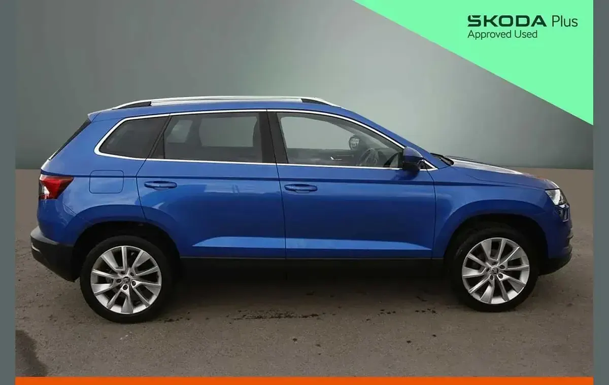 Gebraucht Skoda Karoq SE L 150 PS (110 kW) 2020 Blau SUV