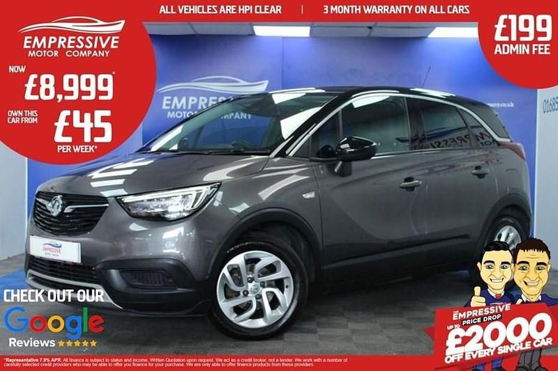 Grey Used 2021 Vauxhall Crossland X Business Edition SUV | £8,999 (Fair price) - Image 1/1