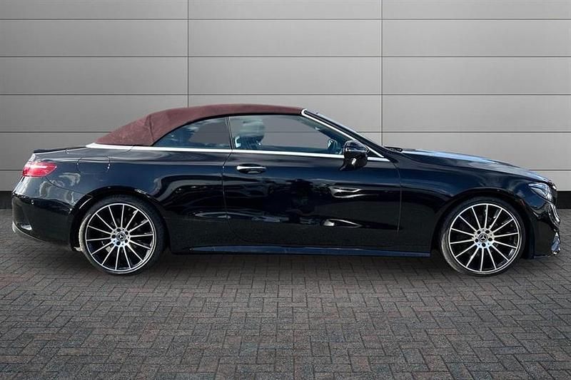 Used Mercedes E300 AMG line 245 HP (180 kW) 2021 Black Cabriolet