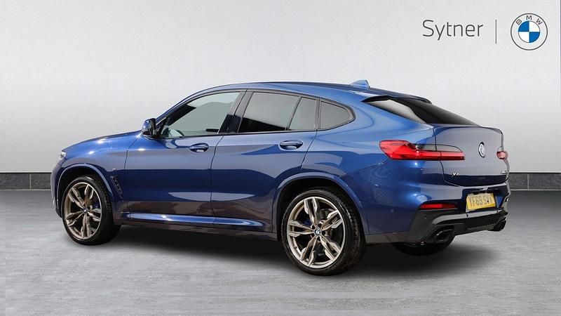 Used BMW X4 M Sport 326 HP (239 kW) 2019 Blue SUV