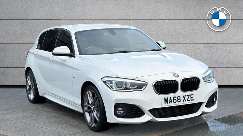 Used BMW 118 M Sport 134 HP (98 kW) 2018 White Hatchback